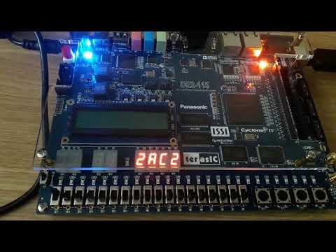 DE2-115 softcore test
