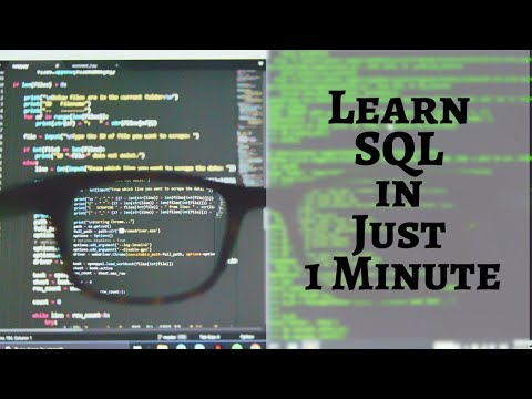 Learn SQL In Under 1 Minute