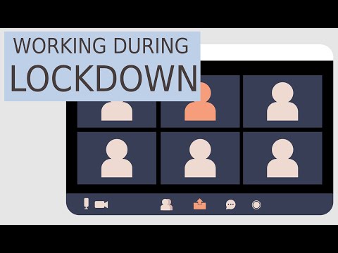 Working during Lockdown. Lessons learned