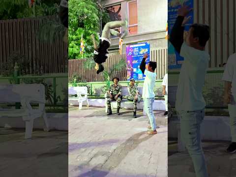 Mere talent ko Indian Army ne pasand kiya🤗#flipjump #flip #talentedboystunt #stunt