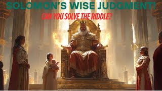 👑 "Solomon’s WISE Judgment! ⚖️✨ (Kids Sing-Along!)" 👑