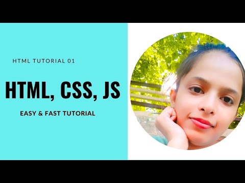 Html tutorial 01 - What is Html CSS and JavaScript - web development by technical web developer