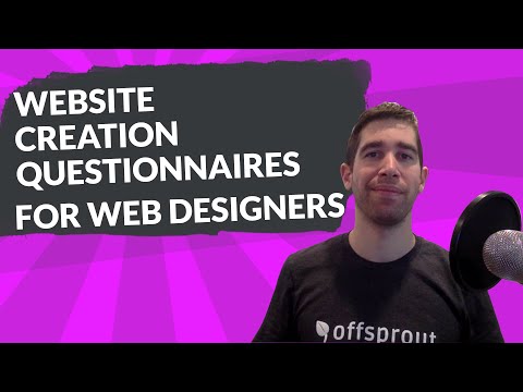 Building a Website Design Creation Questionnaire
