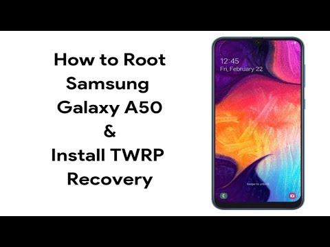 How To Root Twrp Install Samsung A50 SM-A505F/SM-A505G Android 10 Q | Root Samsung Galaxy A50