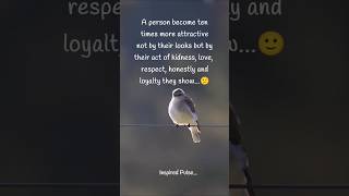✨"True Beauty" 😍 #KindnessAttracts#RealBeauty #LoyaltyMatters#RespectAndLove