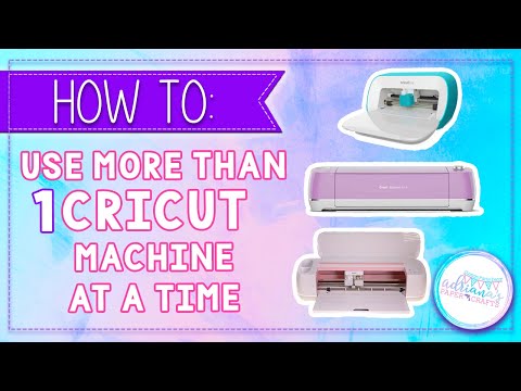 Use 2 Cricuts at 1 time. | Easy Tutorial