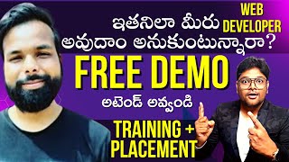 How to get a Web Development job with High Package | Free Demo | Training+ Placement Support