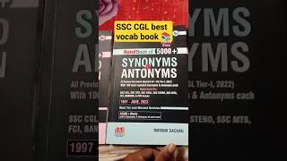 💯SSC CGL best vocab book 📚✍️#ssccgl#sscgd#sscbooks#vocabulary#bestbooks#trending#shorts#youtube ❤️⚔️