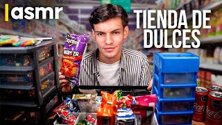 ASMR español roleplay para dormir vendedor de tienda de dulces