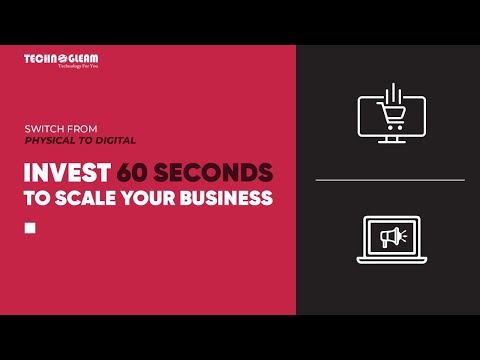 Invest 60 Seconds To Scale Your Business | Grow Your Business In 2021 with Technogleam