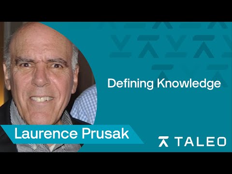 Defining Knowledge with Laurence Prusak | The Mission Driven Leader