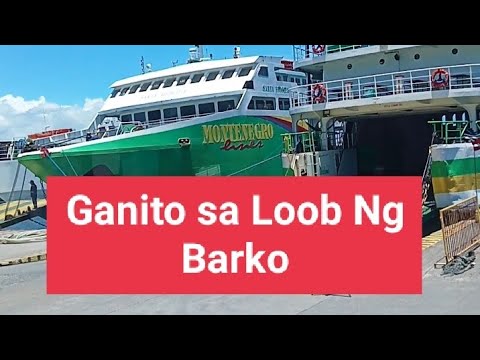 Isasakay Ang Malaking Bus Loob Ng Barko #viralvideo #trending #reels