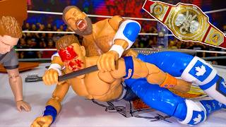 John Cena vs Edge Action Figure Match - Hardcore Championship