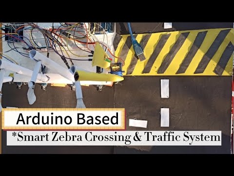 Accident Prevention Project Using Arduino|| Smart Zebra Crossing & Street Lighting|| IOT Projects||