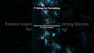 Python - F Strings for Formatting