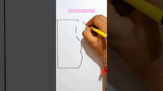 How to Draw Flower Border🌸😍 #shorts #drawing #flowerborderdesigns #art #youtubeshorts