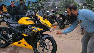 গরিবের r15 মাত্র ১ লাখ ৪০ হাজার টাকা ২২ এর মডেলের পালসার ১ লাখ ২০ হাজার টিভিএস 4V মাত্র ৭০ হাজার 🔥🔥