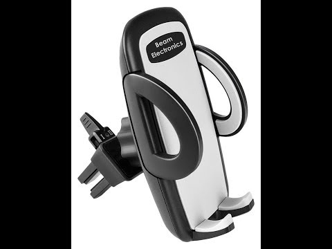 Beam Electronics Universal Smartphone Car Air Vent Mount Holder Cradle