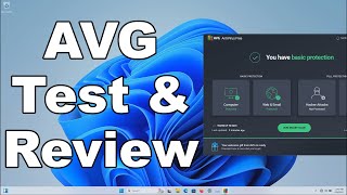 AVG FREE Antivirus Test & Review 2025 - Windows Antivirus Test - Antivirus Security Review