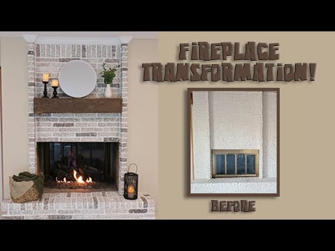 DIY Fireplace Remodel
