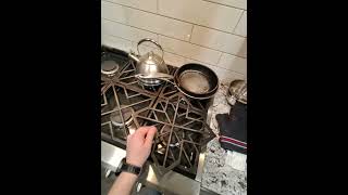 GE Gas oven WG02L07014 GE Range Grate replaced#geappliances#appliancerepair#stoverepair#ovenrepair