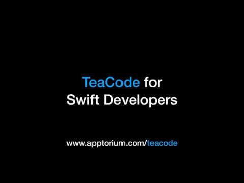 TeaCode for Swift Developers – write Swift code super fast 🚀