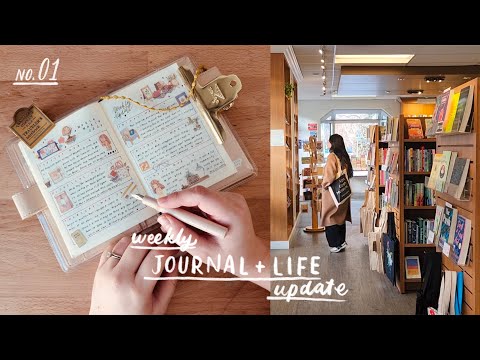 Weekly Journal + Life Update on my Hobonichi (No. 01)
