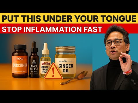 Put This Under Your Tongue to Stop Inflammation Fast! | Dr William Li