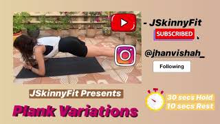 At Home Core Workout | Quick 5 minutes Plank Circuit | Follow Along No Equipment Workout