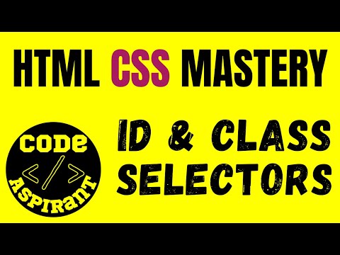 css id class selectors