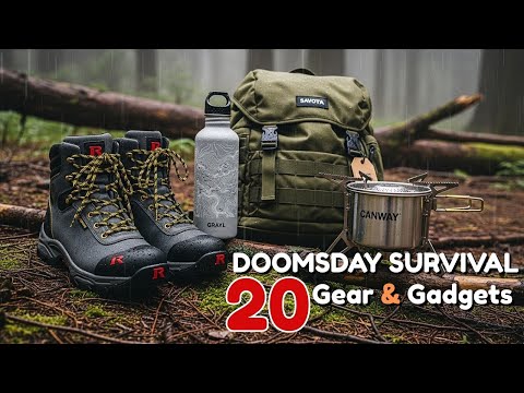 20 ESSENTIAL DOOMSDAY SURVIVAL Gear & Gadgets Every Prepper Must Own!