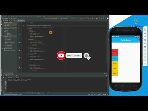 Flutter Tutorial for Beginners in Nepali #6 - Row and Column Widgets