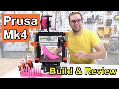 Is the Prusa Mk4 3D Printer worth it? Unboxing, assembly, and review!