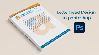 Letterhead design in Photoshop/ Mero Technical View
