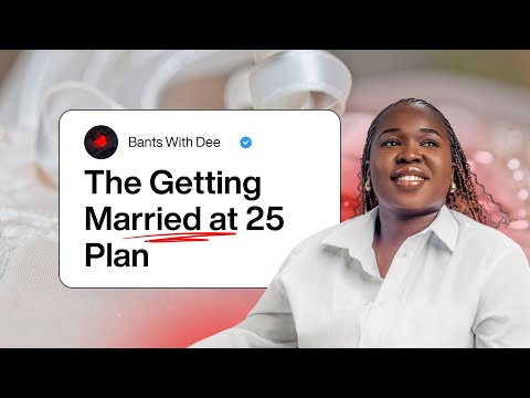 The Getting Married at 25 Plan