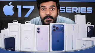 iPhone 17 Series Unboxing |  iPhone Air, 17 Pro Max, iPhone 17,  Watch Series 11 & AirPods Pro 3