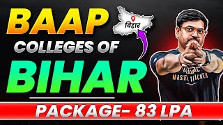 Top Engineering Colleges in Bihar with Best Placements🔥| Complete Details | JEE 2026 | Harsh Sir
