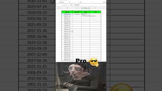 Excel Date Formatting Tricks! 🤯 ✅ #ExcelTips