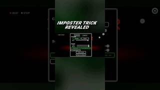 🤯🤯😵💯💯TRICK REVEALED||How to become imposter in every game|| #imposter #amongus #android #viralshorts