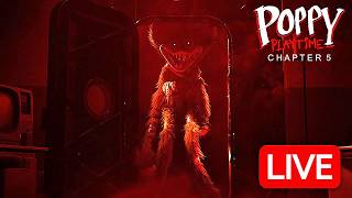 Playing Poppy Playtime CHAPTER 5 - LIVE 🔴