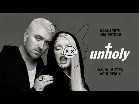 Sam Smith x Kim Petras - Unholy [David Guetta Acid Remix] (Visualizer)
