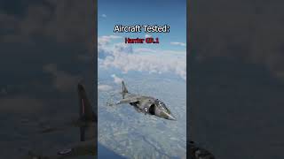 Testing Aircraft at 500m in War Thunder Part 2 #warthunder #military #shorts