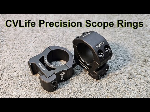 CVLife Precision 1 inch Scope Rings -  High Value Scope Rings Ep. 02