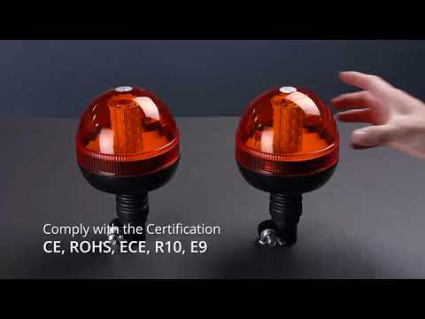 AUTOUTLET Rotating Beacon 40 LED Warning Lights 2 PCS
