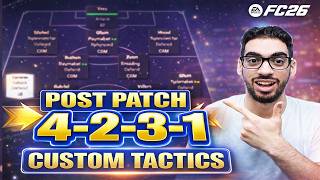 *POST PATCH* BEST META 4231 FORMATION AND CUSTOM TACTICS | FC 26 ULTIMATE TEAM