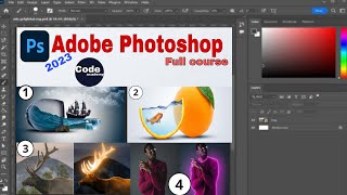 Adobe Photoshop Tutorial ! Full Course with 15 projects !  Manipulation With Adobe Photoshop Amazing
