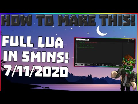 ⭐ HOW TO MAKE A ROBLOX EXPLOIT ⭐ || PART 2|| 💥 [7/11/2020] NEW 💥 || Design + Dll/API!