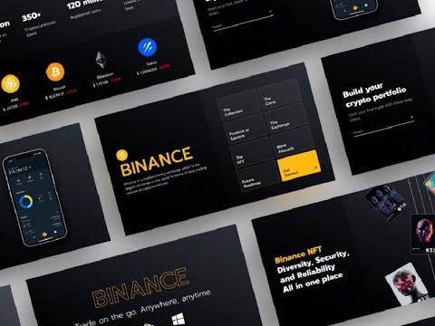 Design Pitchdeck Like Binance