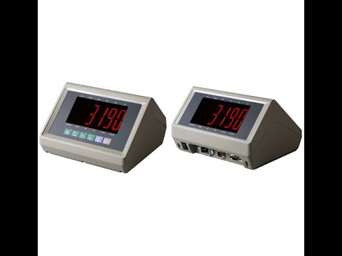 Master Scale YH-A28e Indicator Weighing Scale Calibration