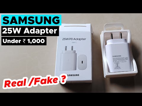 Samsung 25W Charger Fake/Real ? Unboxing & Review | Full test 🔥